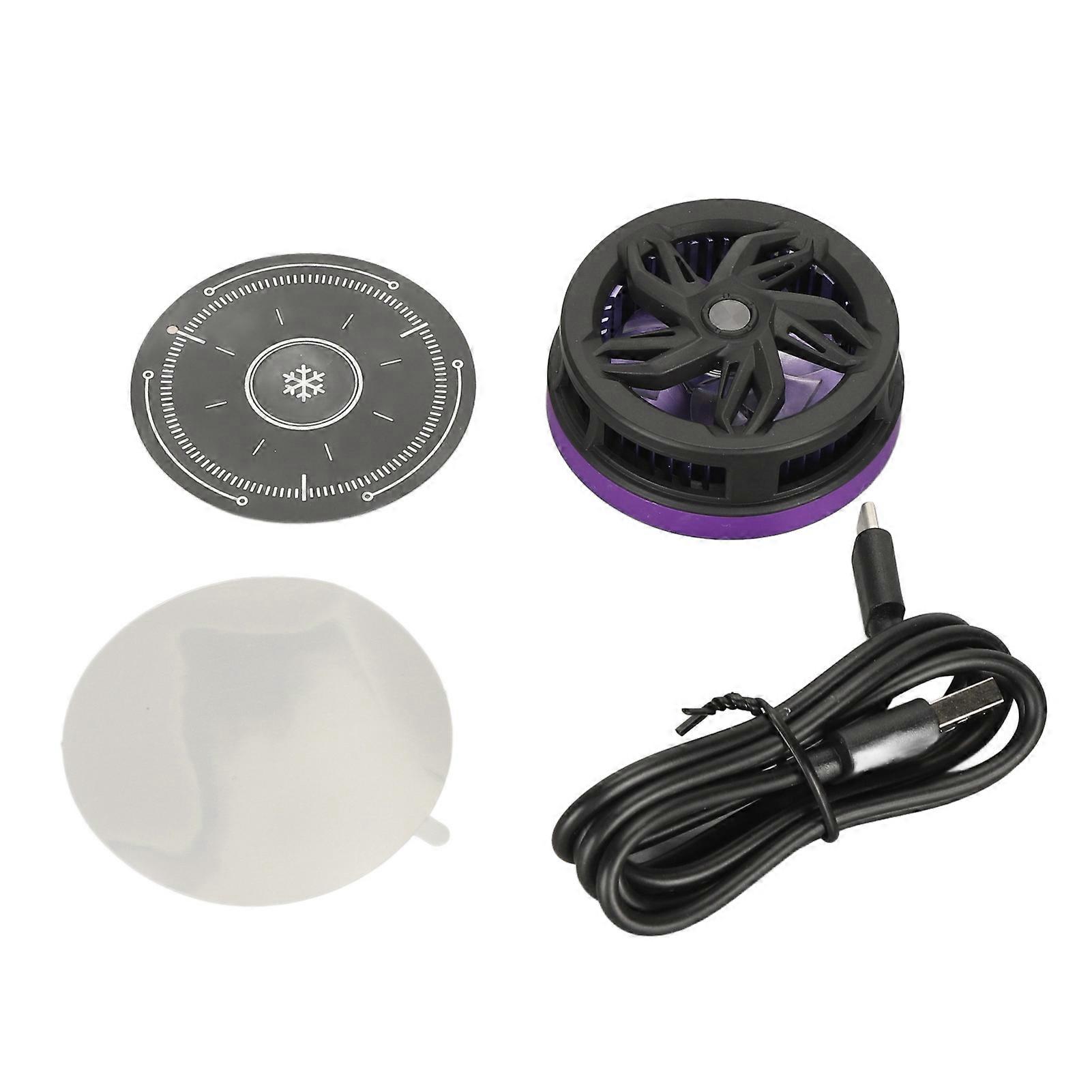 Universal Tablet & Phone Cooler - Efficient Semiconductor Radiator with LED Lights