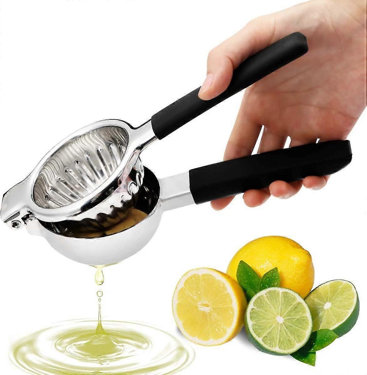 Lemon Squeezer Juicer Lime Squeezer, Orange Citrus Manual Fruit Juicer Hand Press Handheld, 3.4 Inch Large l