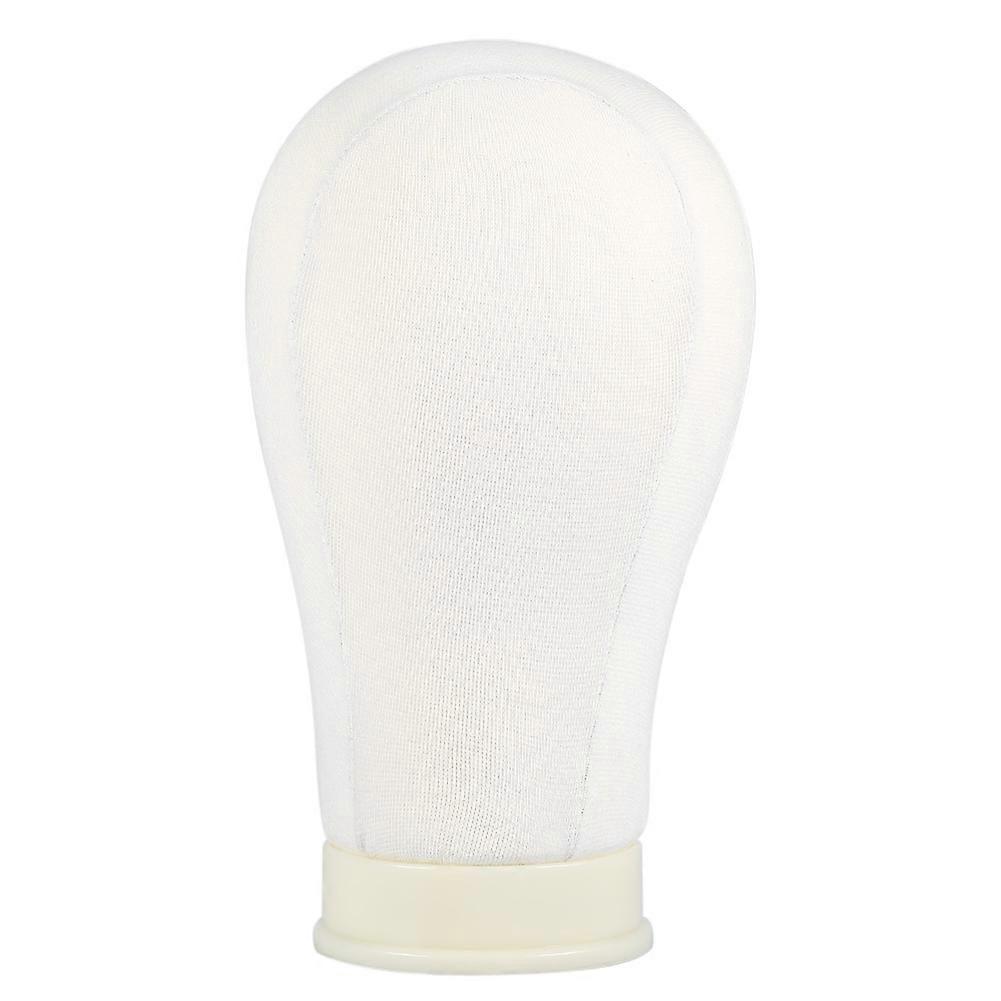 New White Wigs Display Mannequin Head Wig Displaying Making Styling Model Tool(21inch)