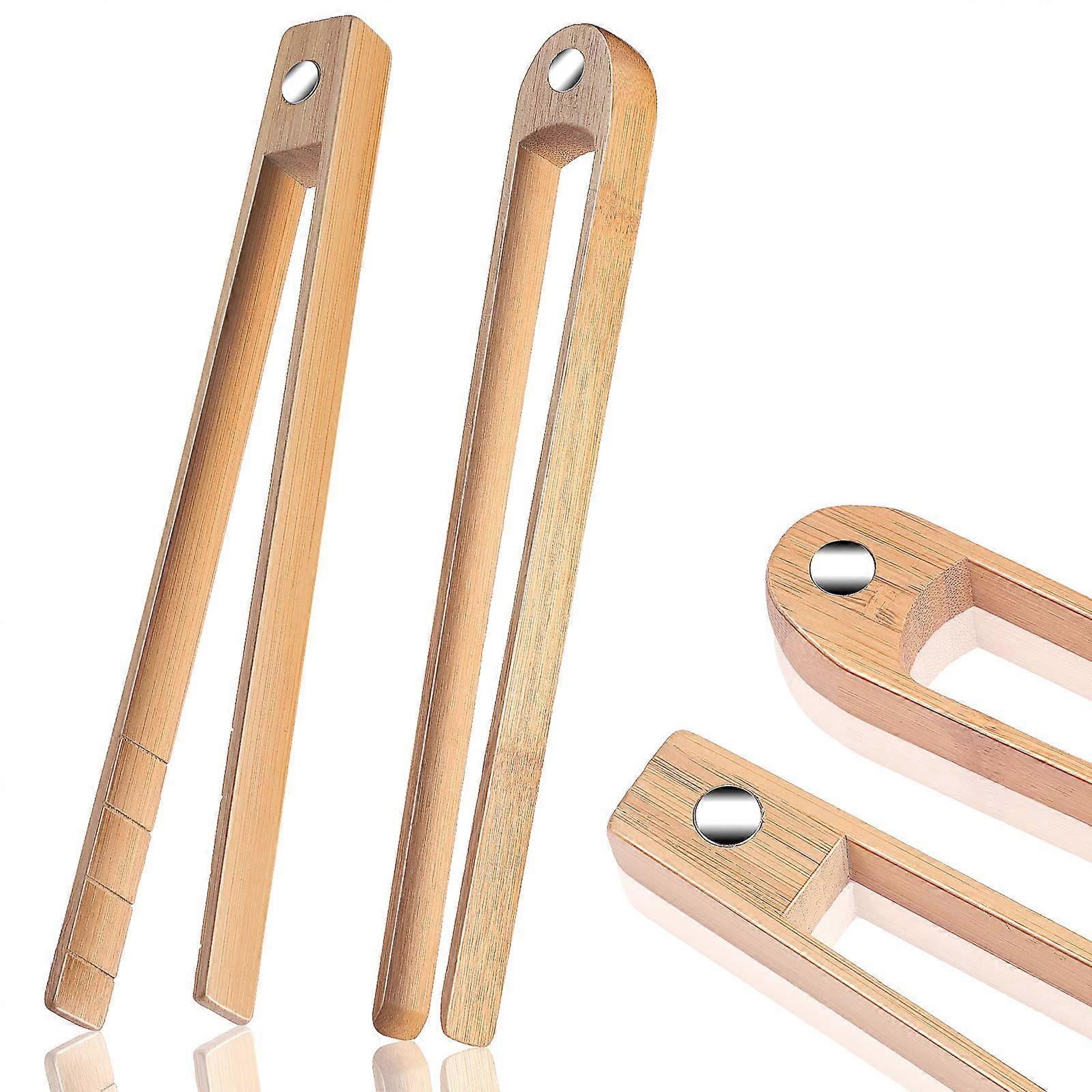 Bamboo baking clips, 2.8 inches, 2pcs