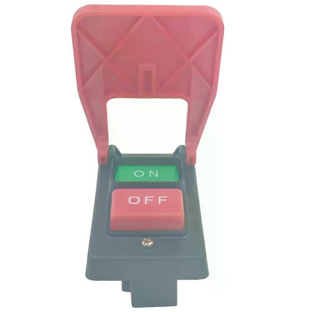 1Pcs 220V single phase 380V three phase 20Amp Table Saws Electromagnetic Pushbutton Switch for Bench Saw Wood Machine GH03-A