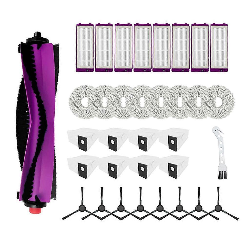 Main Brushes/Wipes/Filters/Dust Collection Bags/Side Brushes Accessories for Midea V15/V15pro Sweeping Robot