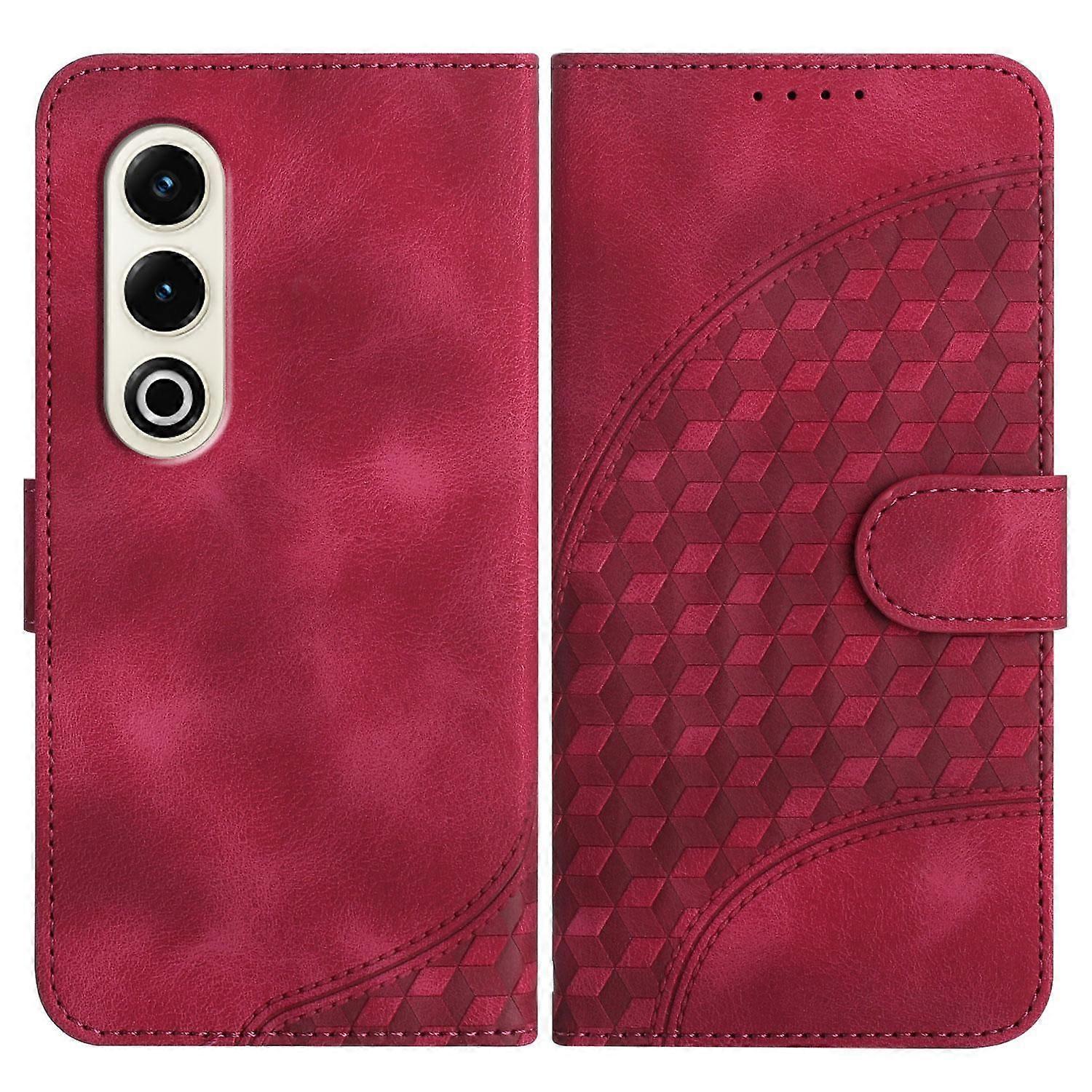 Embossed Leather Case For Itel S25