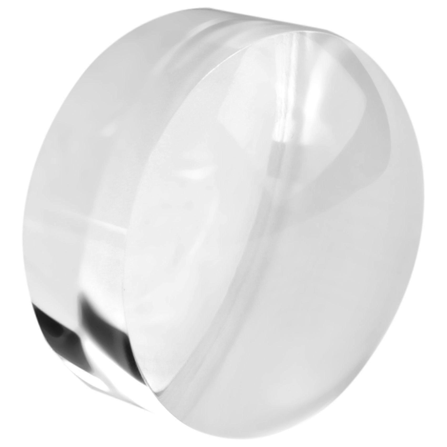 2 inch Magnifying Dome - Portable Paperweight 8X Magnifier Clear Reading Aid Magnifying Glass Dome Easy to Glide For Reading Books,Map,Newspaper and M