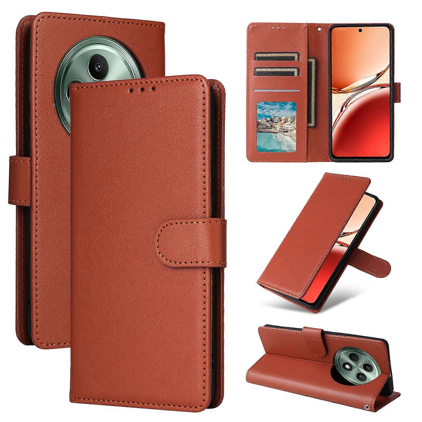 3-Card Slots Multifunctional Leather Phone Case