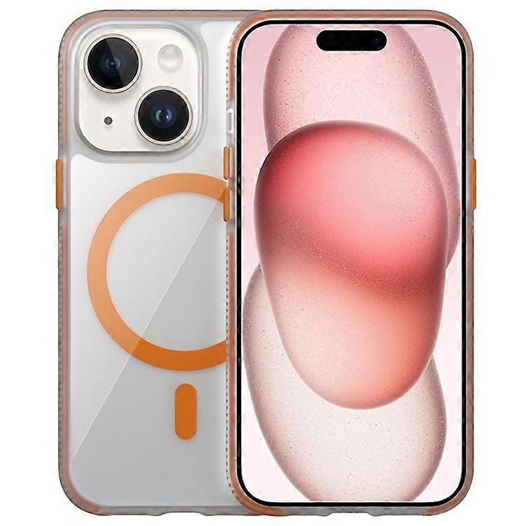 Compatible For iPhone 15 Case Compatible with MagSafe PC + TPU + PE Shockproof Mobile Cover