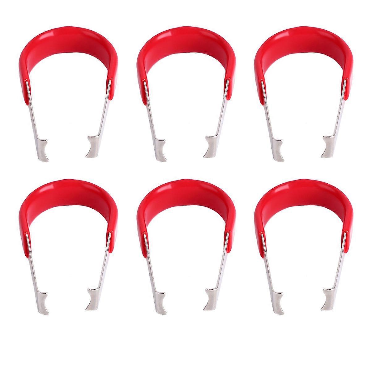6X Car Wheel Nut Bolt Covers Cap Remover Tool Key Tweezers Metal