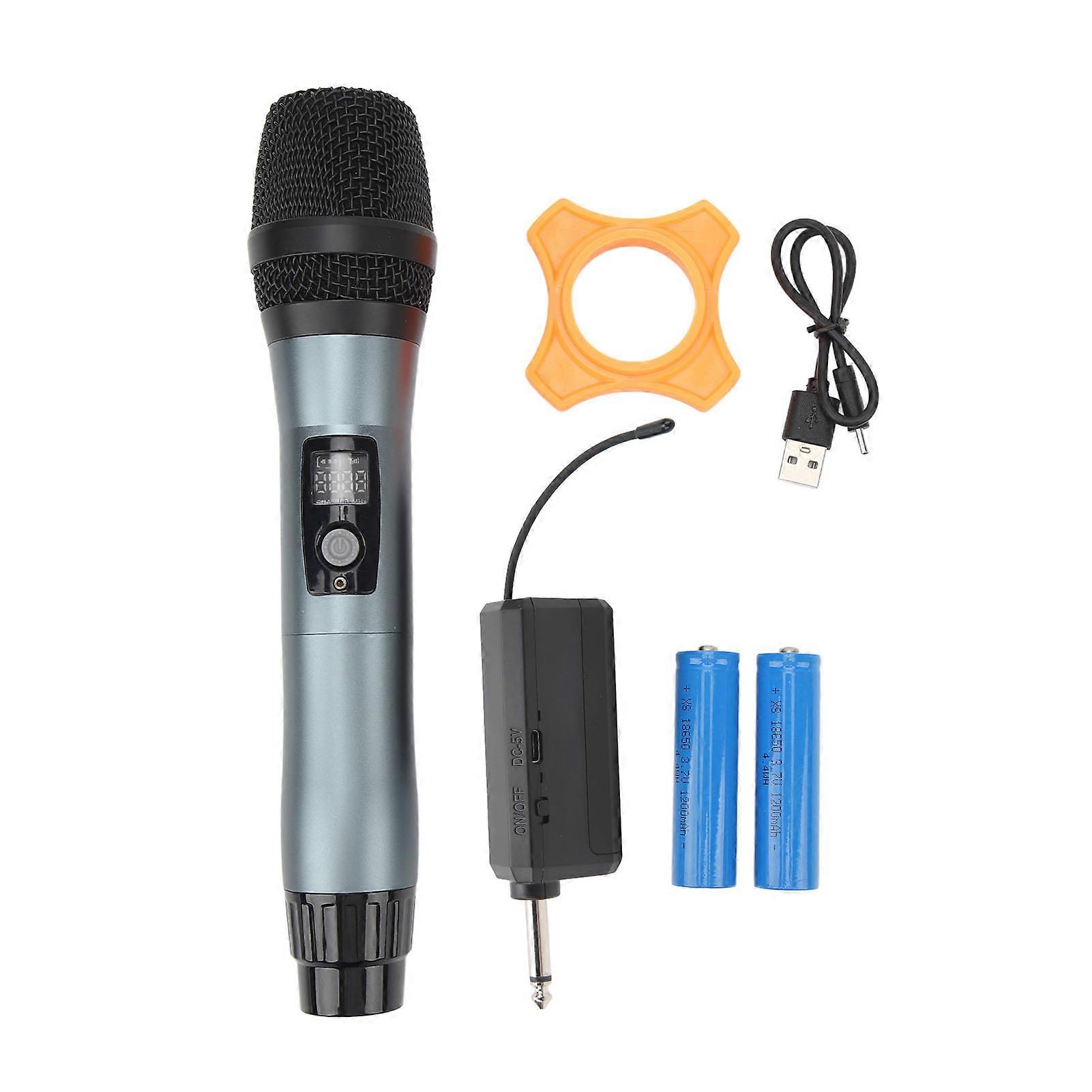 Microphone, Cordless, Handheld, Professional, Speech, Karaoke