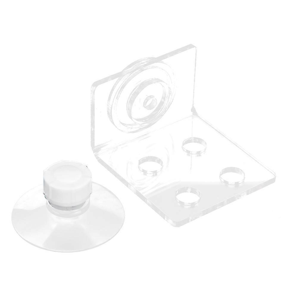 Acrylic Transparent Aquarium 4 Hole Coral SPS Button Snags Bracket Mount Fish Tanks Accessory