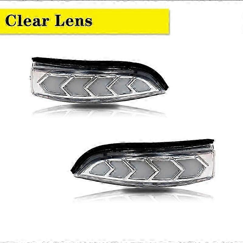 Dynamic Sequential Blink LED Side Mirror Turn Signal/Driving Parking/Puddle Light For Toyota Prius C Venza Avalon Corolla e