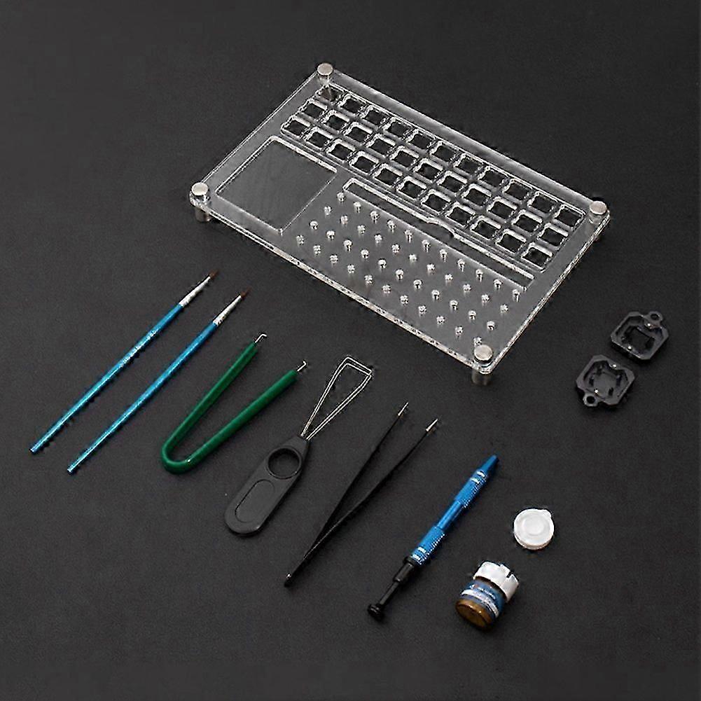 Switch Tester Opener Key Caps Tool Acrylic Lube Station Removal Platform Keycaps Puller Mechanical
