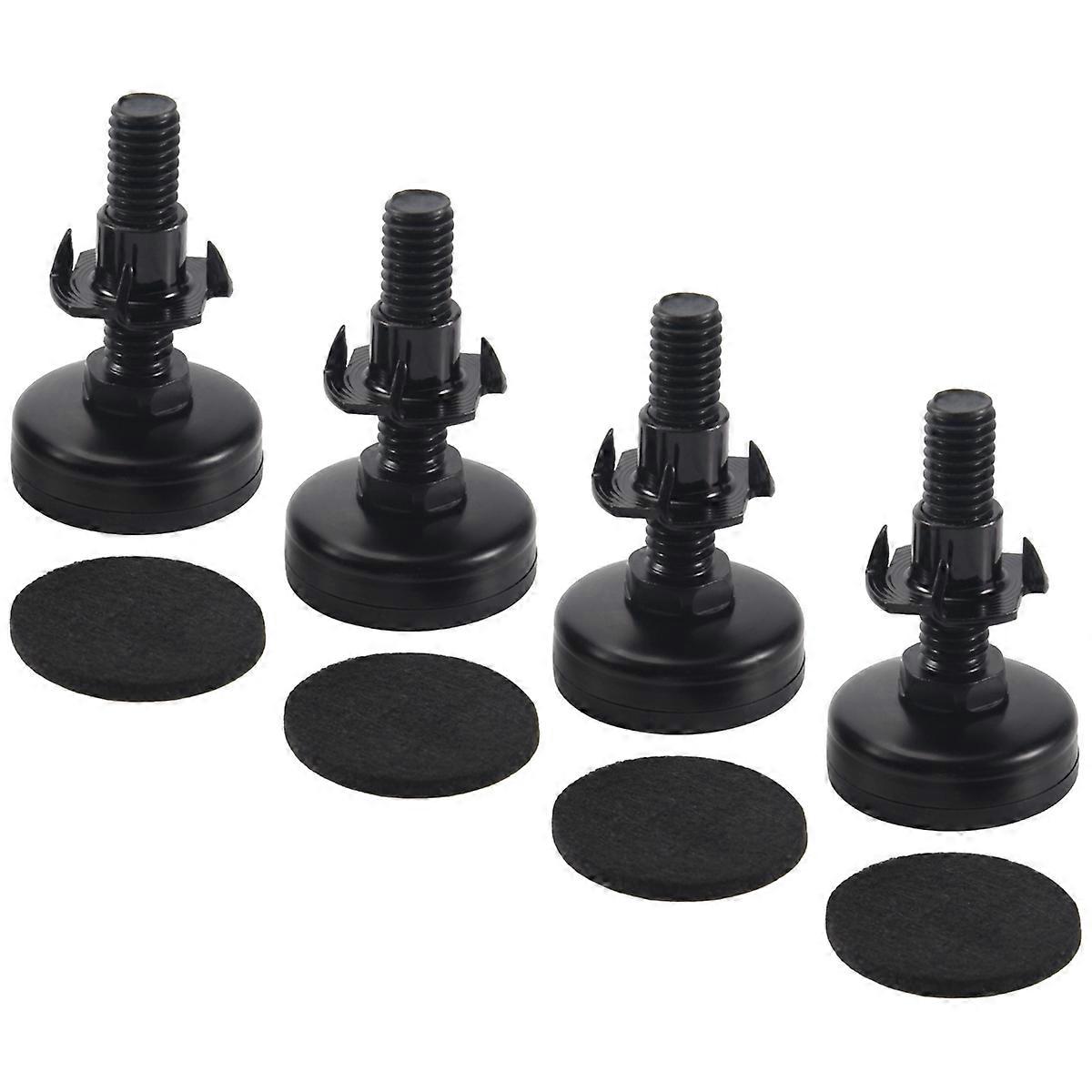 4Pcs Furniture Levelers Adjustable for Cabinets Tables Chairs Raiser
