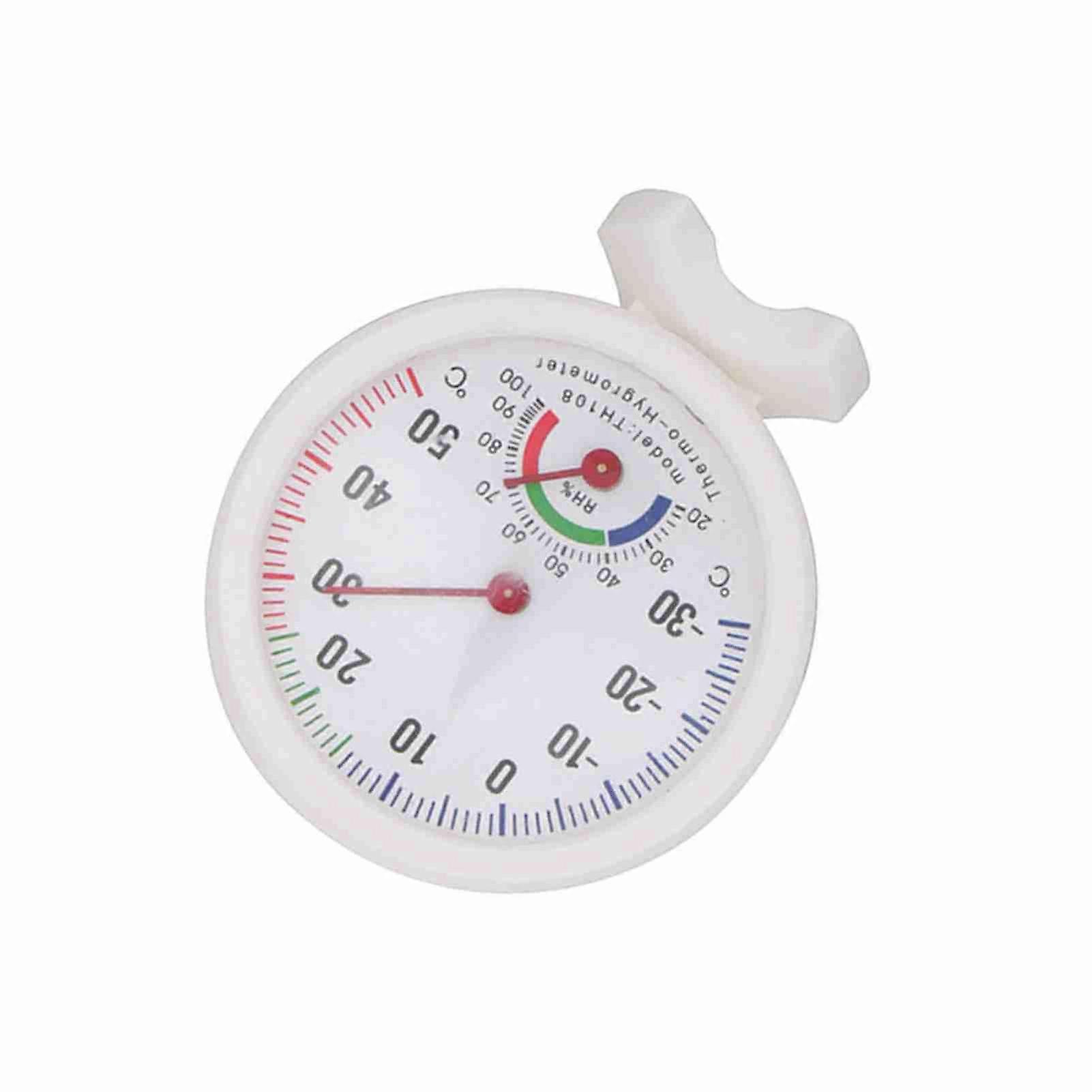 Indoor Analog Temperature Humidity Meter - TH108 Thermometer Hygrometer for Comfortable Living Spaces - -30~50°C