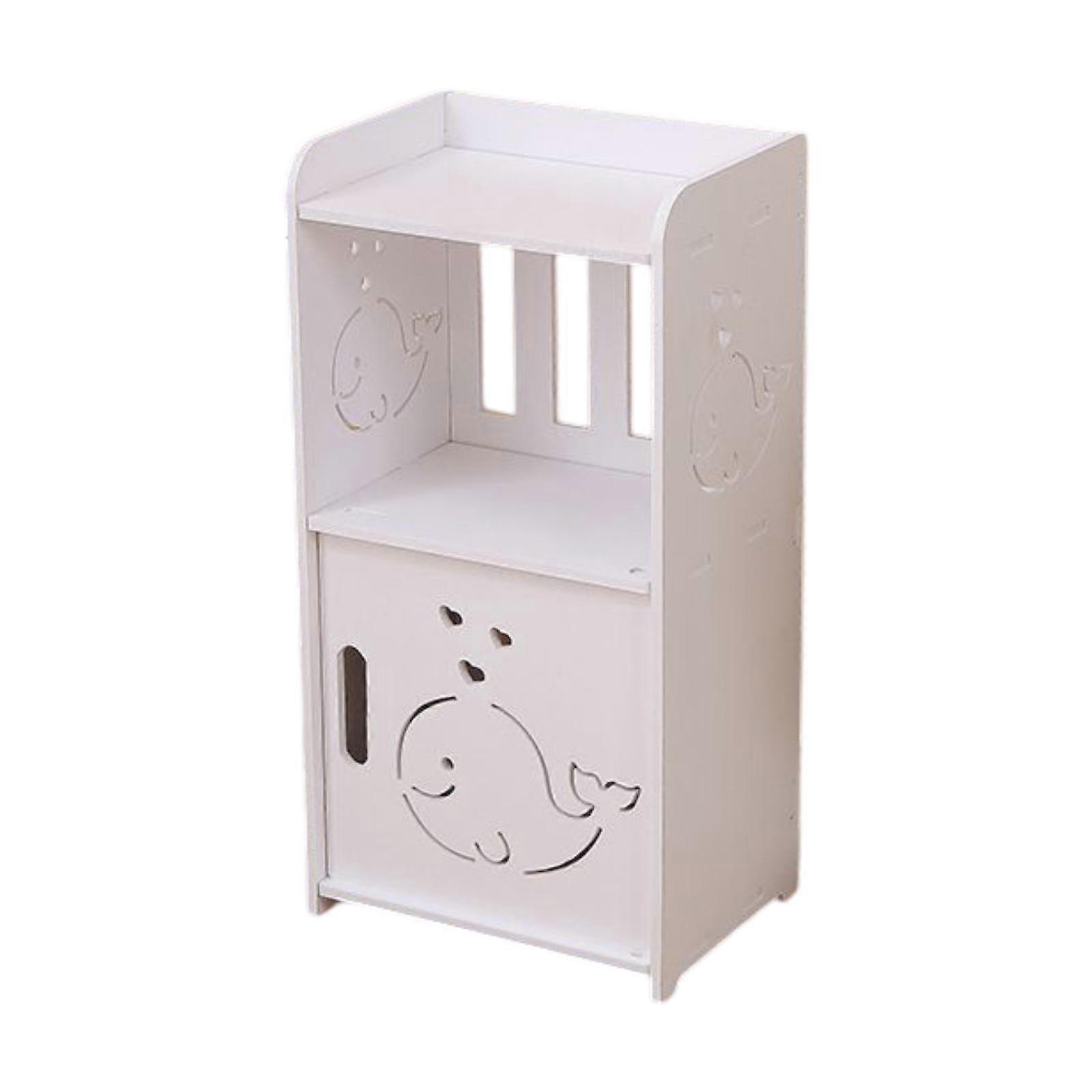 Side Table Bedside Table with Hollow Carved Practical Minimalist Furniture Drink