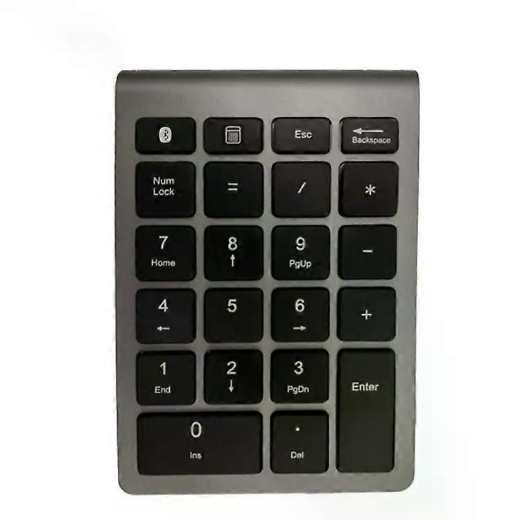 Wireless Mini Keyboard-22 Keys,Bluetooth Connectivity,Gray