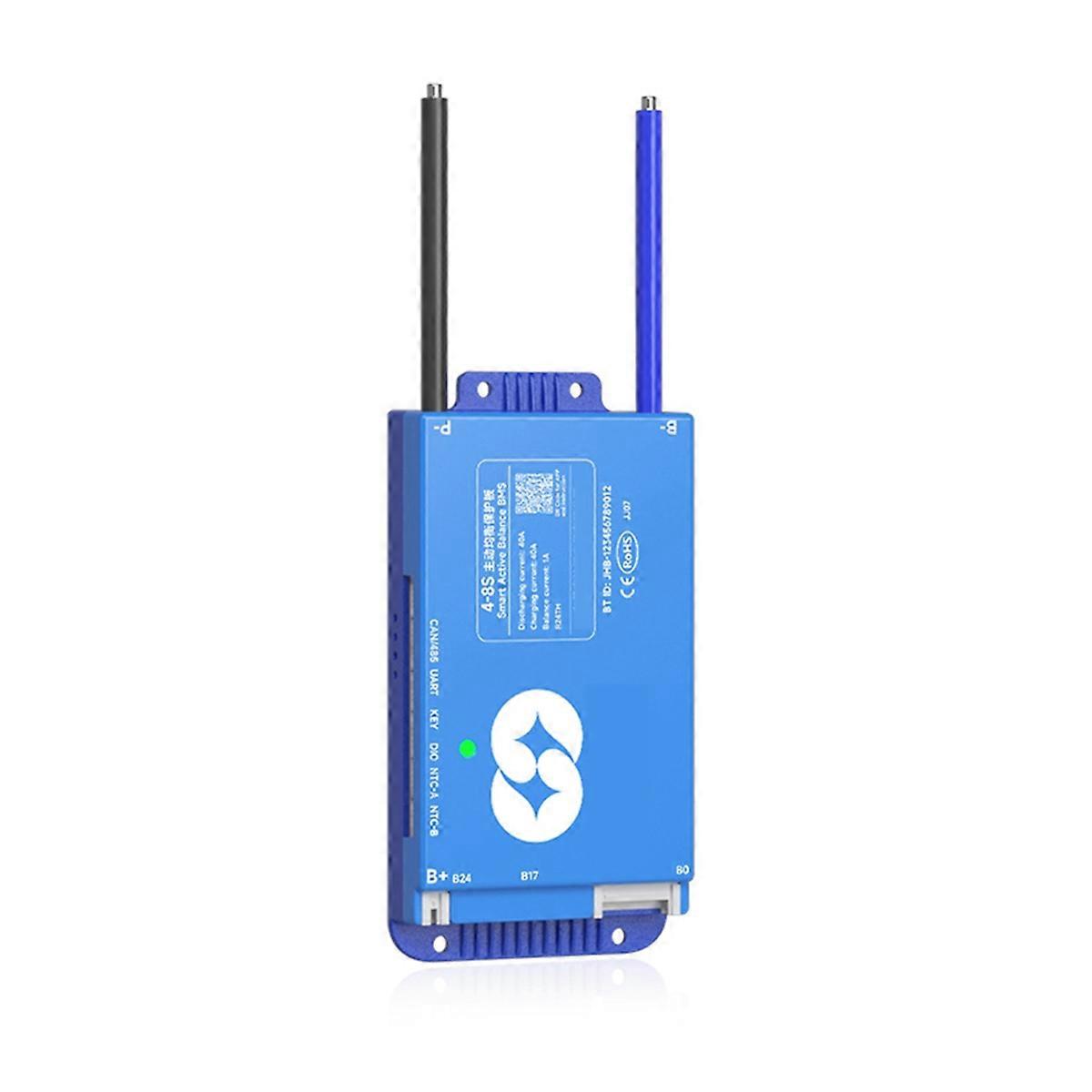 Smart 100 Balance for Lifepo4 Li-Ion Lto NMC 40A 4s 8s Active Balance Built in Bluetooth Lifepo4 Li