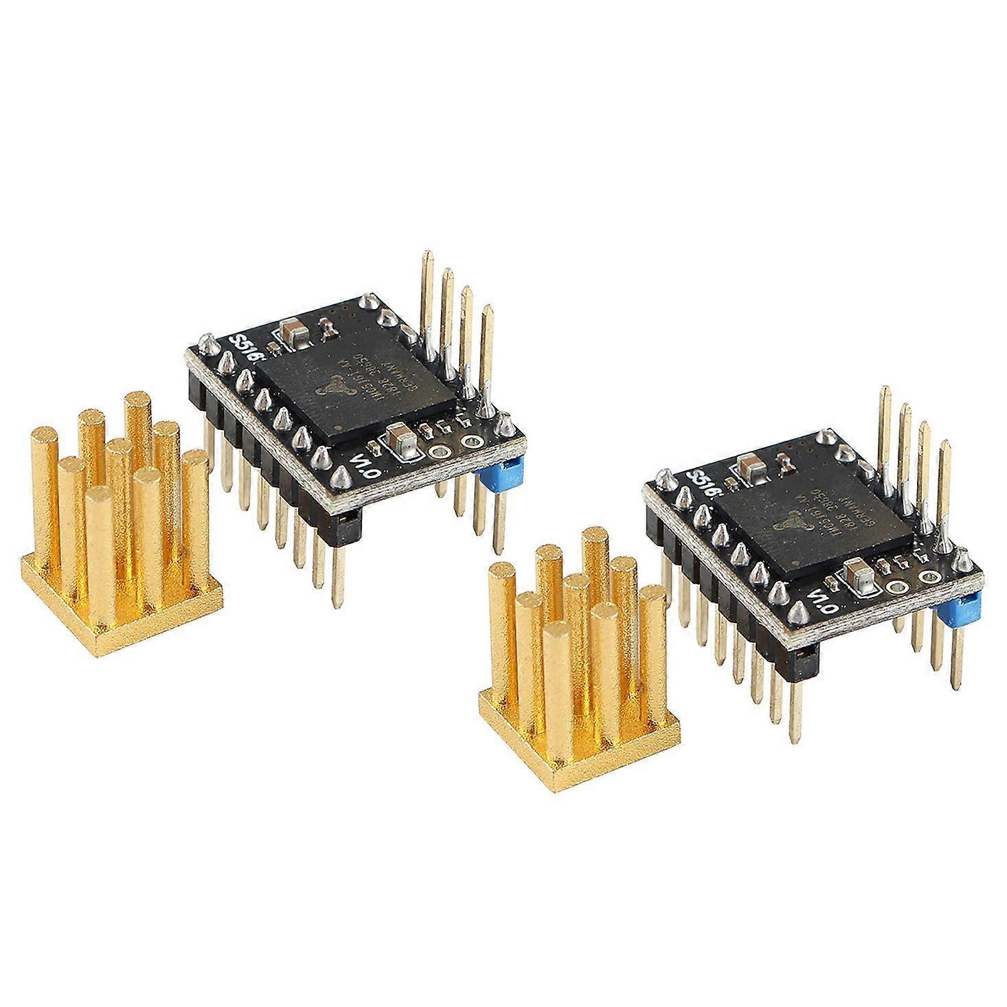 2PC TMC5161 V1.0 SPI Stepper Motor Driver High Power 3D Printer Parts 3.5A Stepstick Mute Driver fo