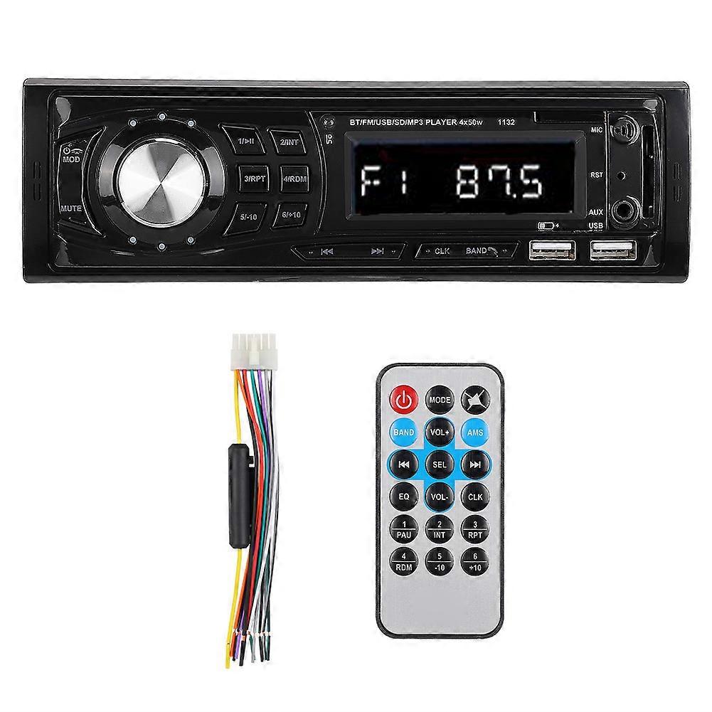 Dual USB Bluetooth Car MP3 Card Reader FM Transmitter Audio Player Support Memory Card