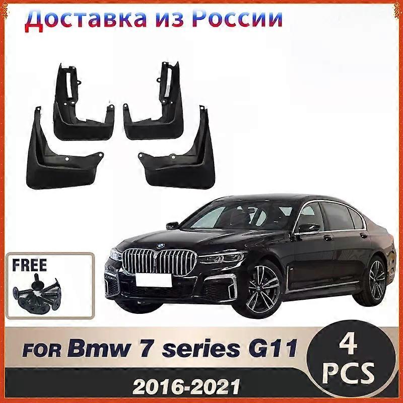 Apply Mudguard For Bmw 7 series G11 2016 - 2021 2017 2018 2019 2020 Mud Flaps Mudguards Splash Guards Fender Mudflaps 4Pcs