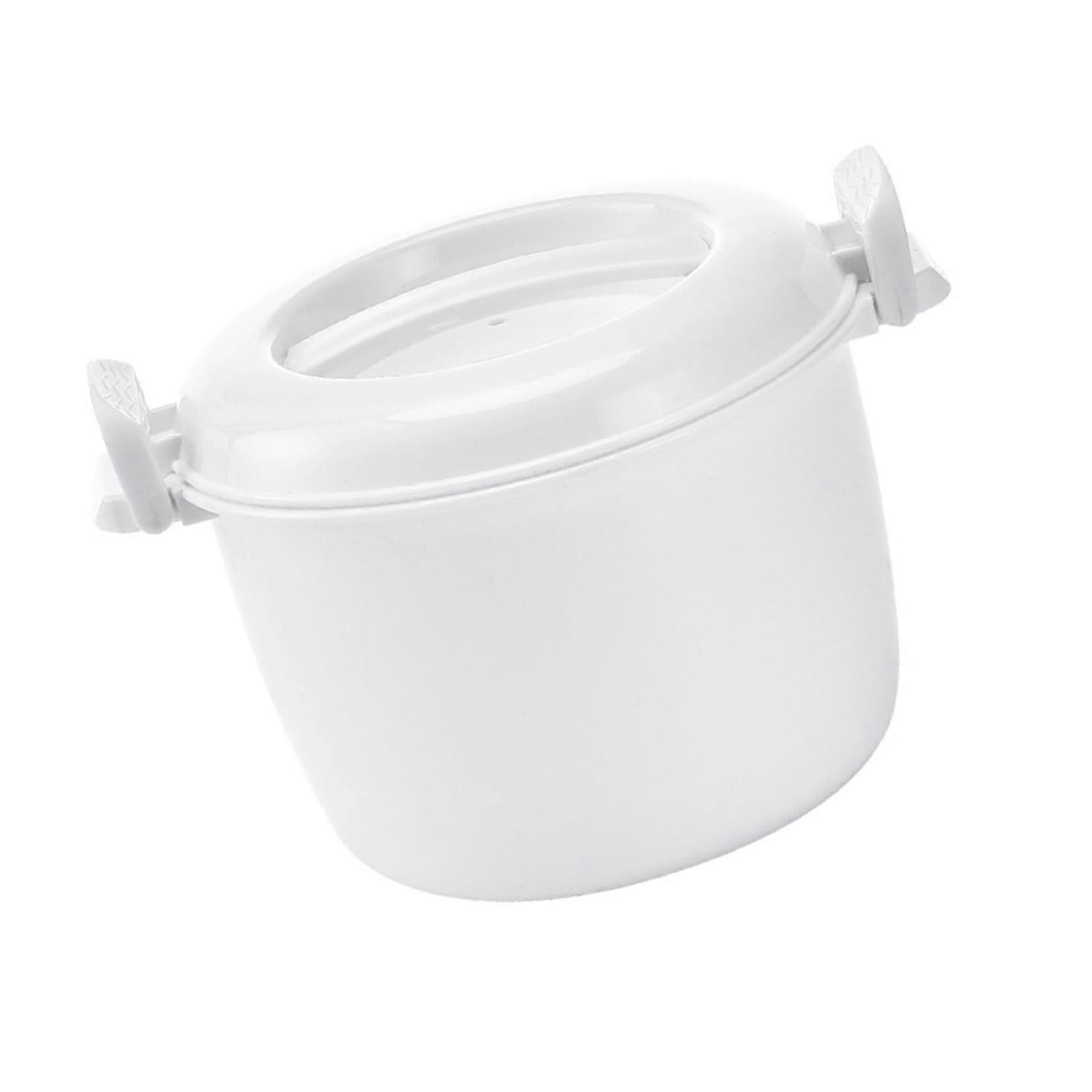 Rice Cooker Rice Maker for Microwave Food Storage Bowl with Lid Microwave Rice Pots