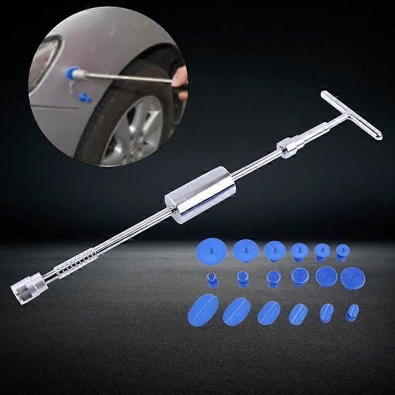 Dent Repair Kit - Dent Removal Tools - Puller Hammer - 18pcs Tabs