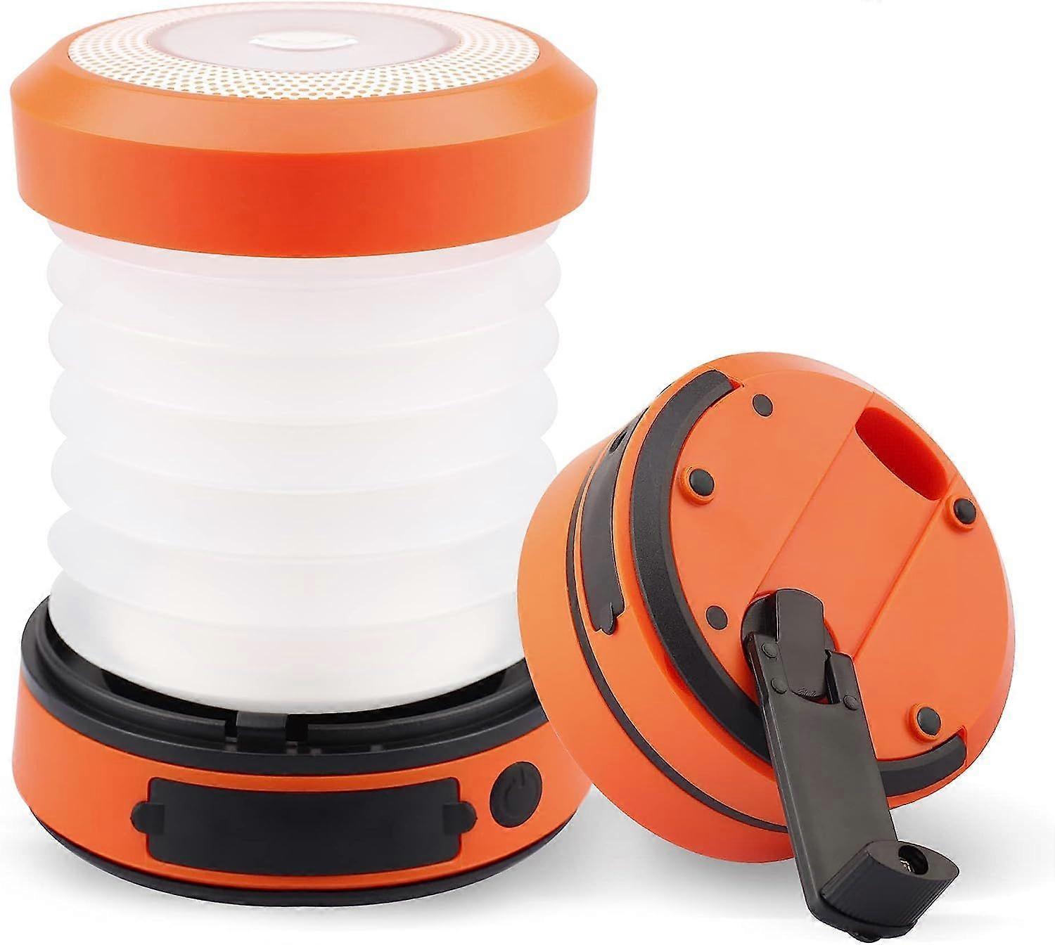 Red Powerful Hand Crank Dynamo Light, Dynamo Torch For Camping, Foldable Waterproof Hand Crank Torch, Extremely Compact Hand Crank Light, Dynamo Flash