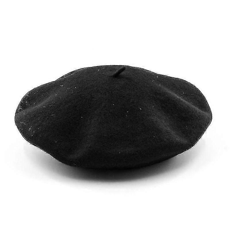 Dámské čepice kapoty, vlněné plstěné barety zimní klobouk