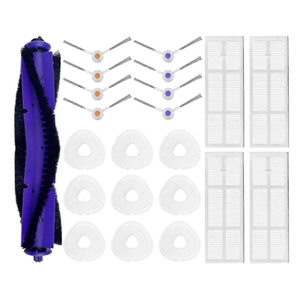 For Narwal Freo Versatile Mop J3 Roller V- Side Brushes Mop Cloths Rag Hepa Filter Spare Part