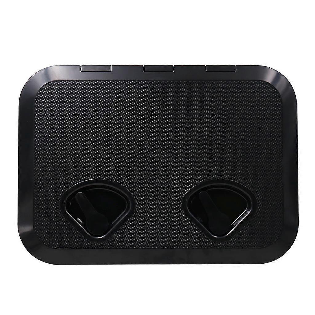 Black Inspection Access Plastic Hatch with Lid for / Boat /RV NEW