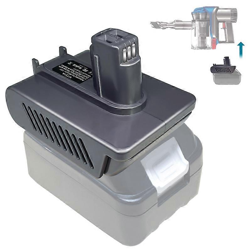 Battery Adapter for 18V Li-Ion Battery Convert to for DC35 DC34 DC31 DC56 DC57 Vacuum Cleaner Tool