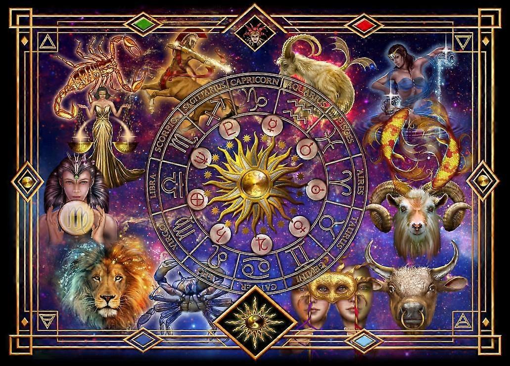 Bluebird Zodiac Montage Jigsaw Puzzle (1500 Pieces)