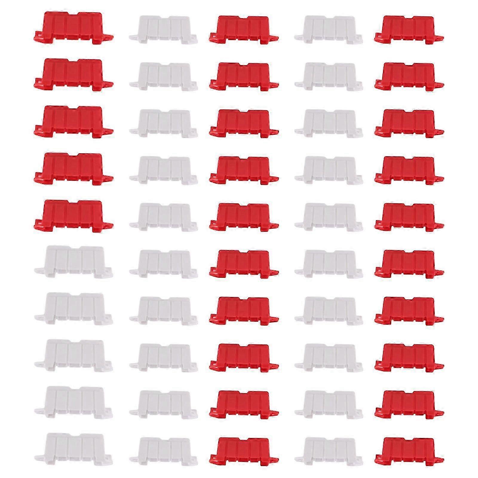 50Pcs RC Roadblocks RC Road Barrier Model for 1/18 Crawler Hobby Car