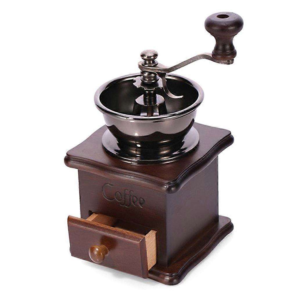 Precision Manual Coffee Bean Grinder with Ergonomic Handle Design