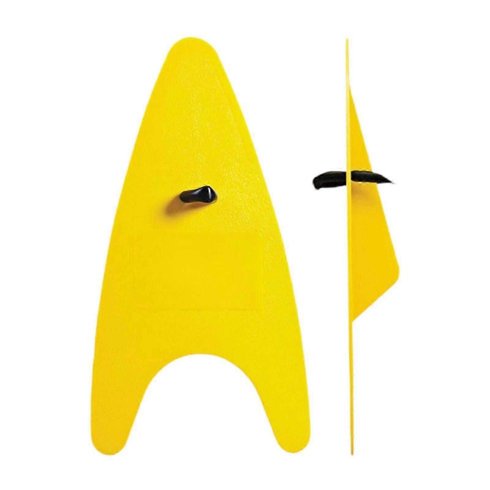 1 pari käsimeloja uintiin, käsiräpylät, kannettavat uimamelat kierrosuintiin, allasharjoitteluun, voimaharjoitteluun ulkona-väri: keltaiset lapset