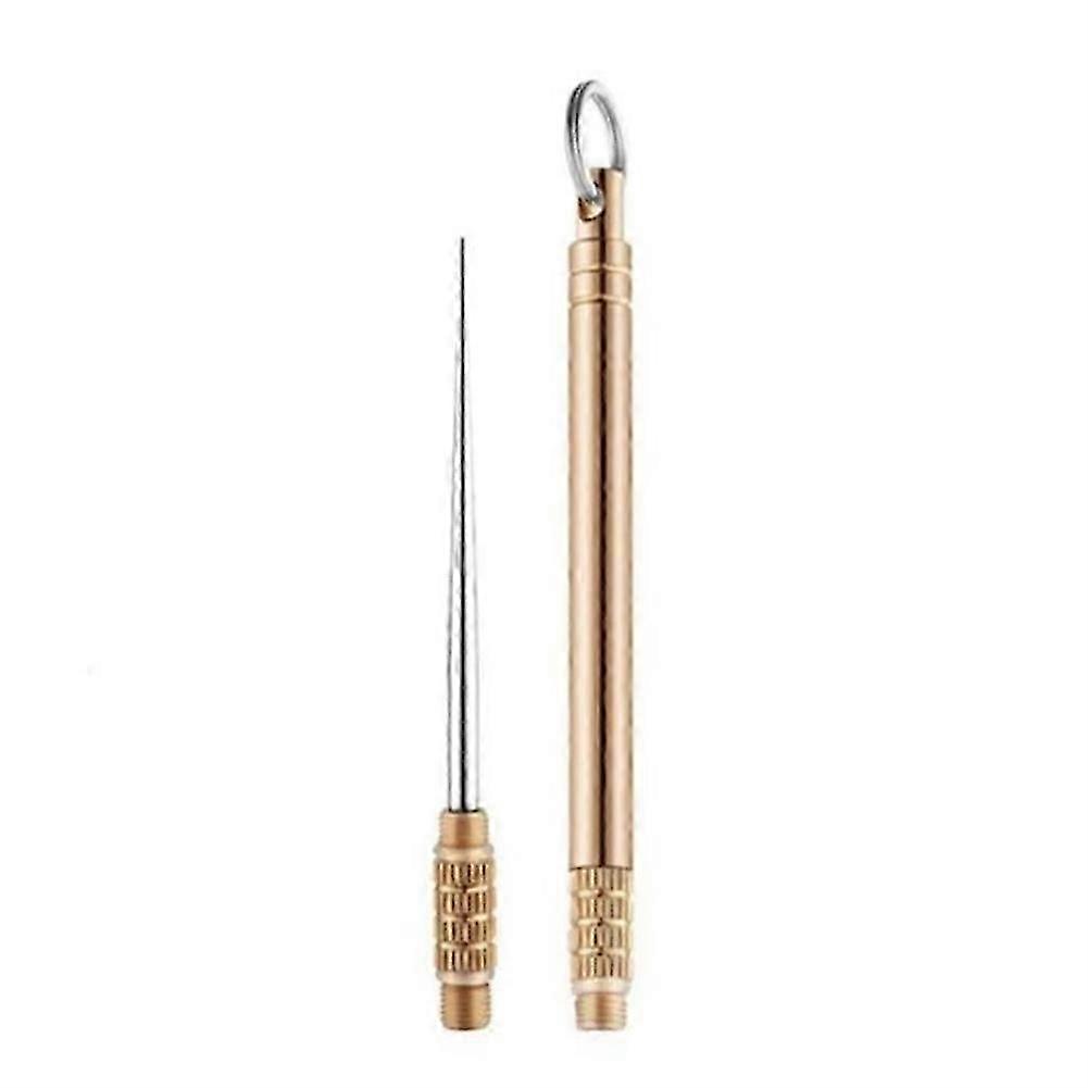 Portable Titanium Toothpicks Metal Toothpick With Protective