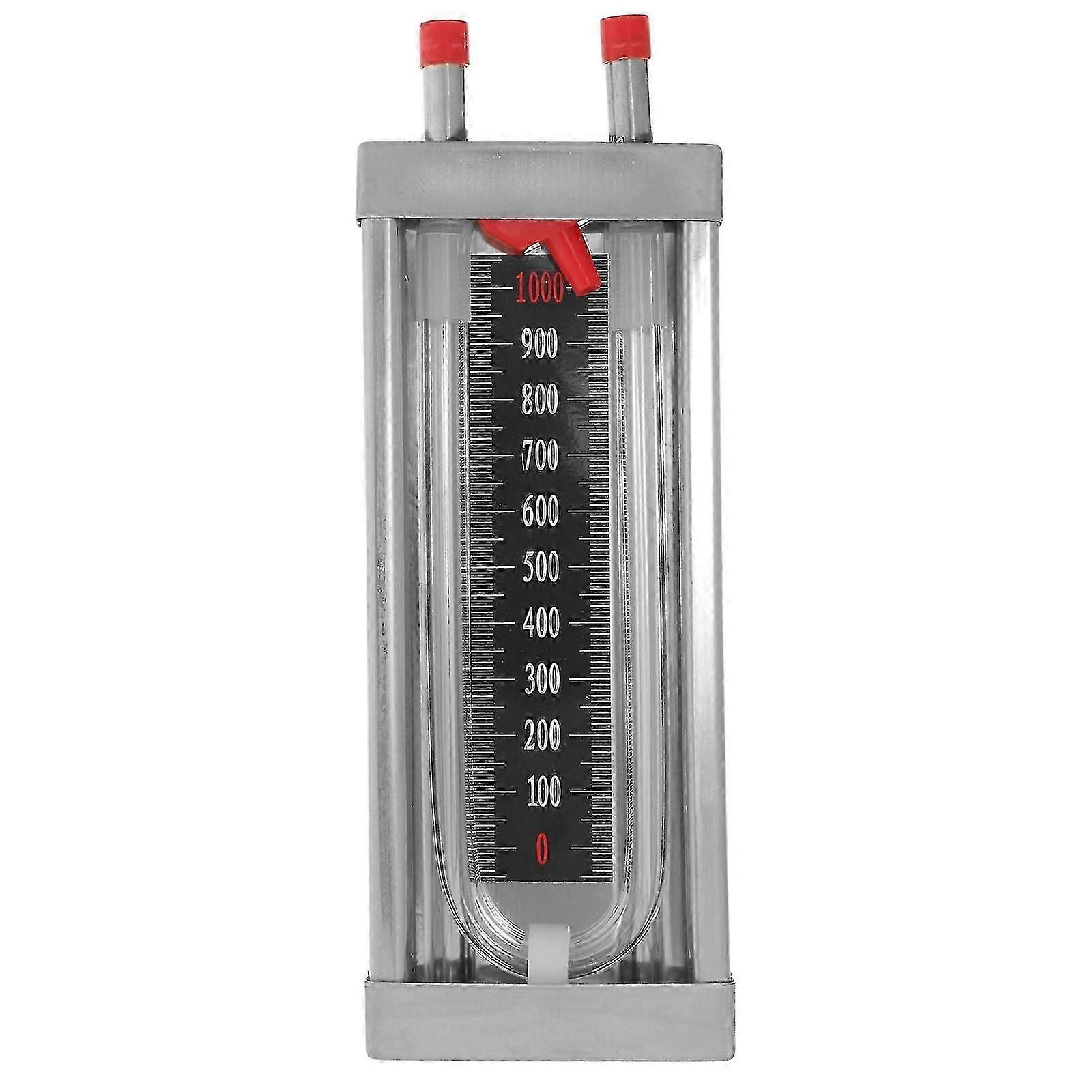 U-formad tryckmätare Vattenpelarmanometer Hög noggrannhet Manometersensor Matning