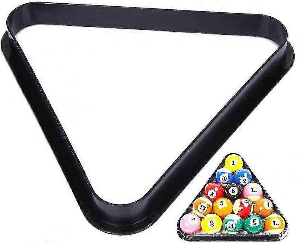 Billiard Ball Rack Plastic Billiard 8-ball Triangle Billiard Rack For Billiard Pool Table