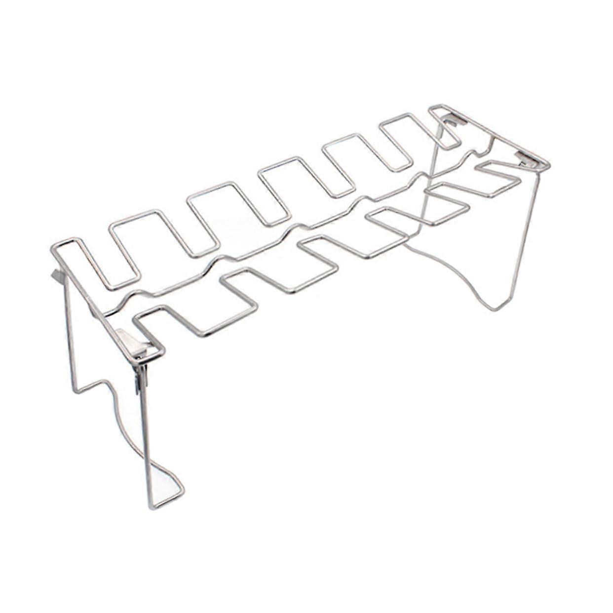 grill, portable grill, folding grill, camping grill grate, rustproof, simple barbecue tools, silver