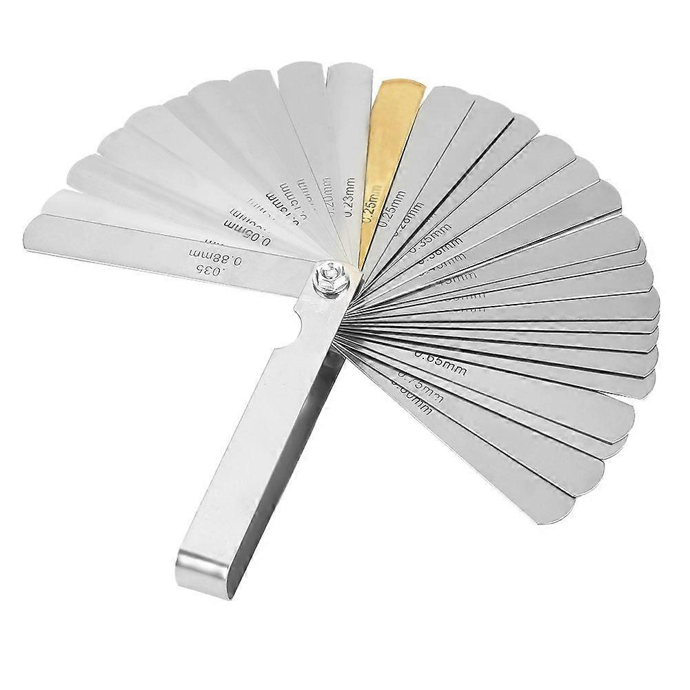 Υψηλής ποιότητας μετρητής αίσθησης ανοξείδωτου ορείχαλκου 32pcs 0.04-0.88mm