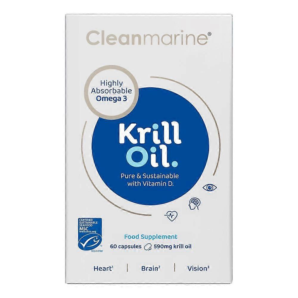 Cleanmarine High Strength Krill Oil 60 capsule