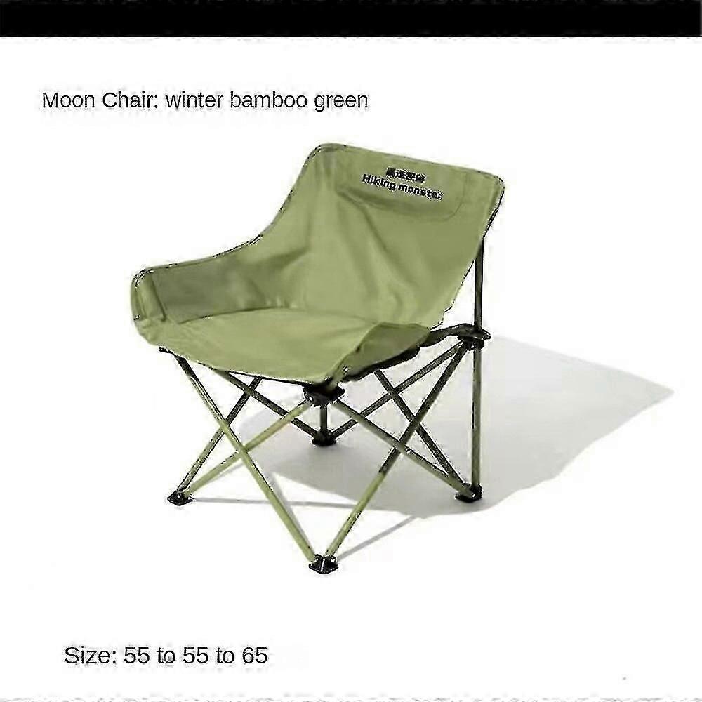 Portable Stool Super Light Sedentary Without Deformation Backrest Folding Triangular Stable Design L