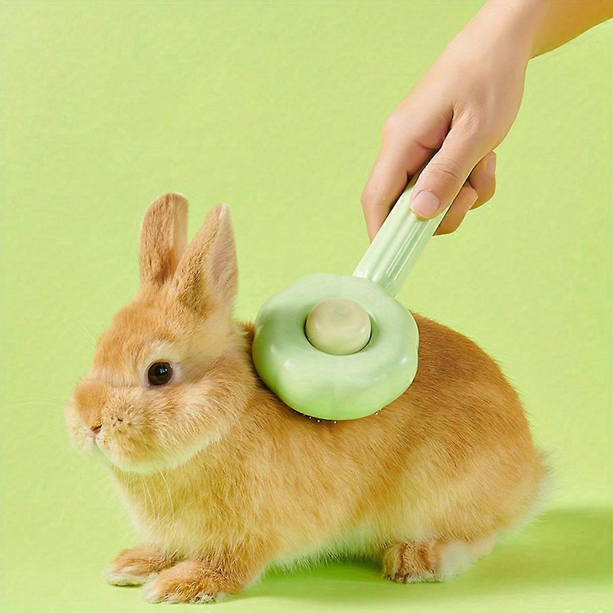 Sunflower shaped rabbit comb, gentle hair removal tool