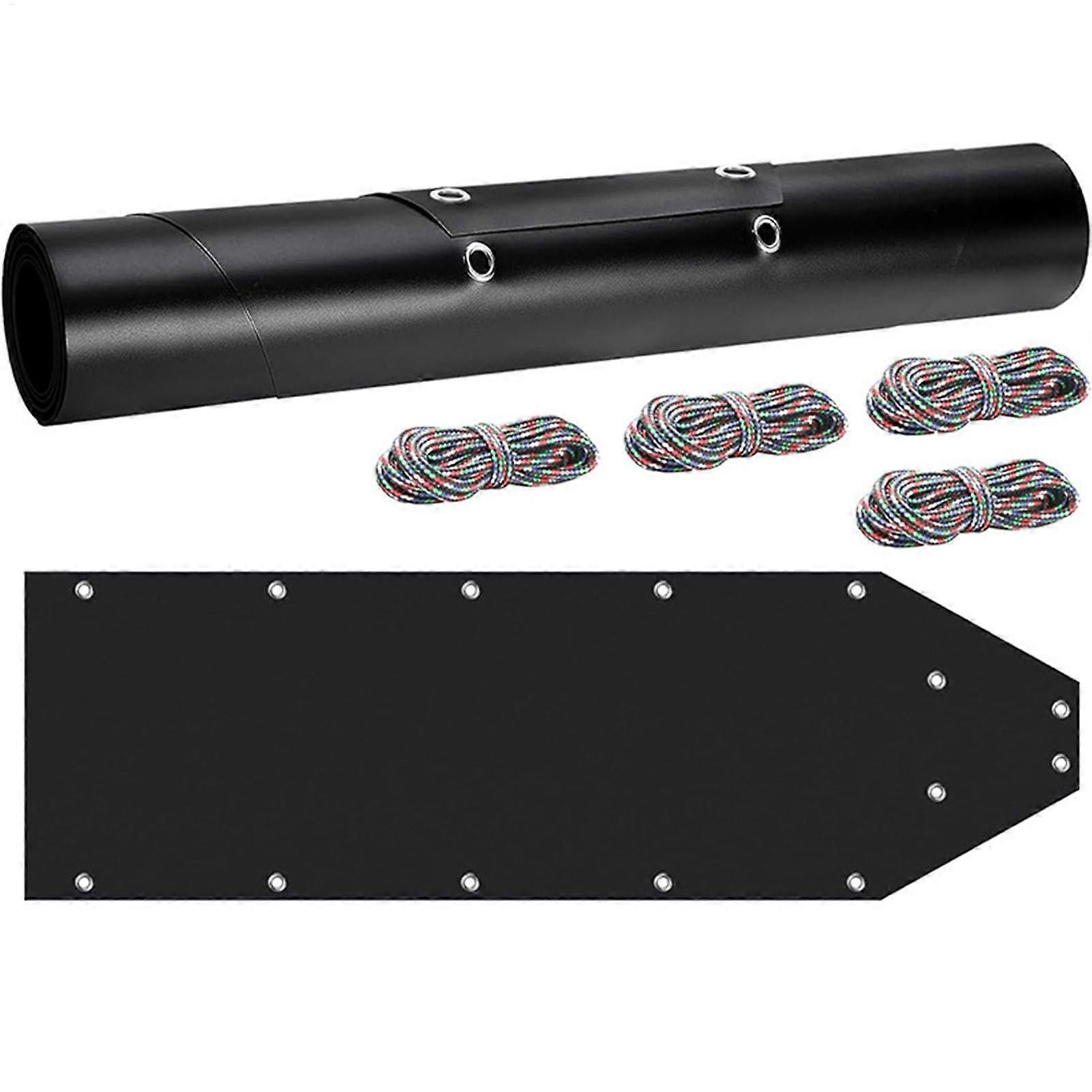 Deer Drag Sledge - Polyethylene Sledge for Ice Fishing, Snow Drag, Firewood Transport, 2-Piece Utility Design