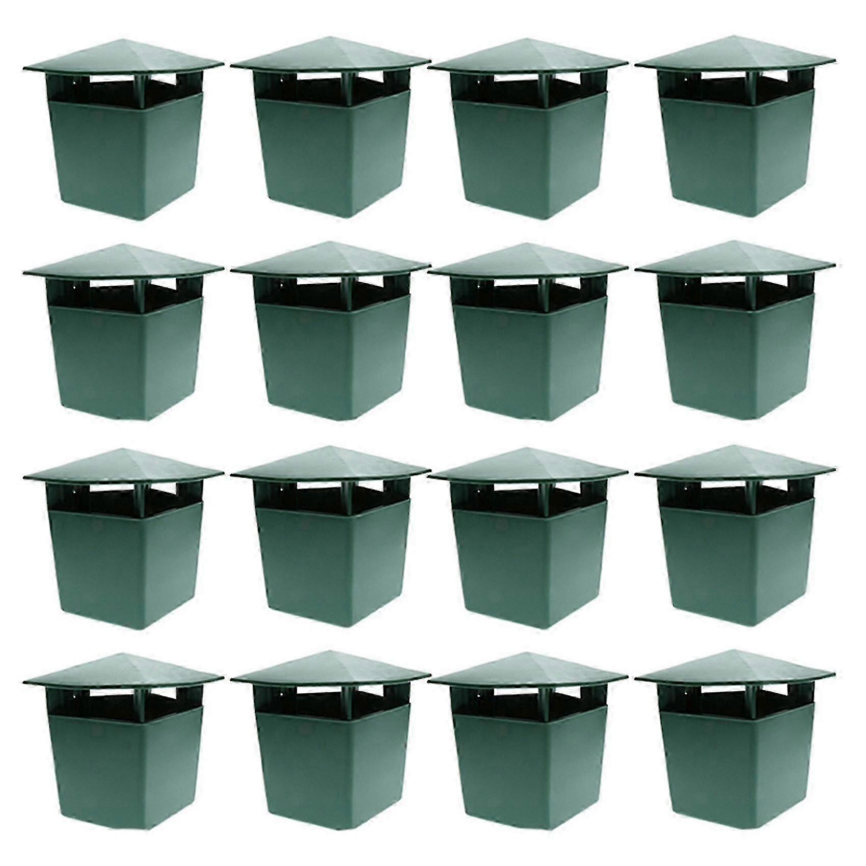 16 Pieces Beer Snail Traps Ideal For Gardens To Catch Slugs Snails