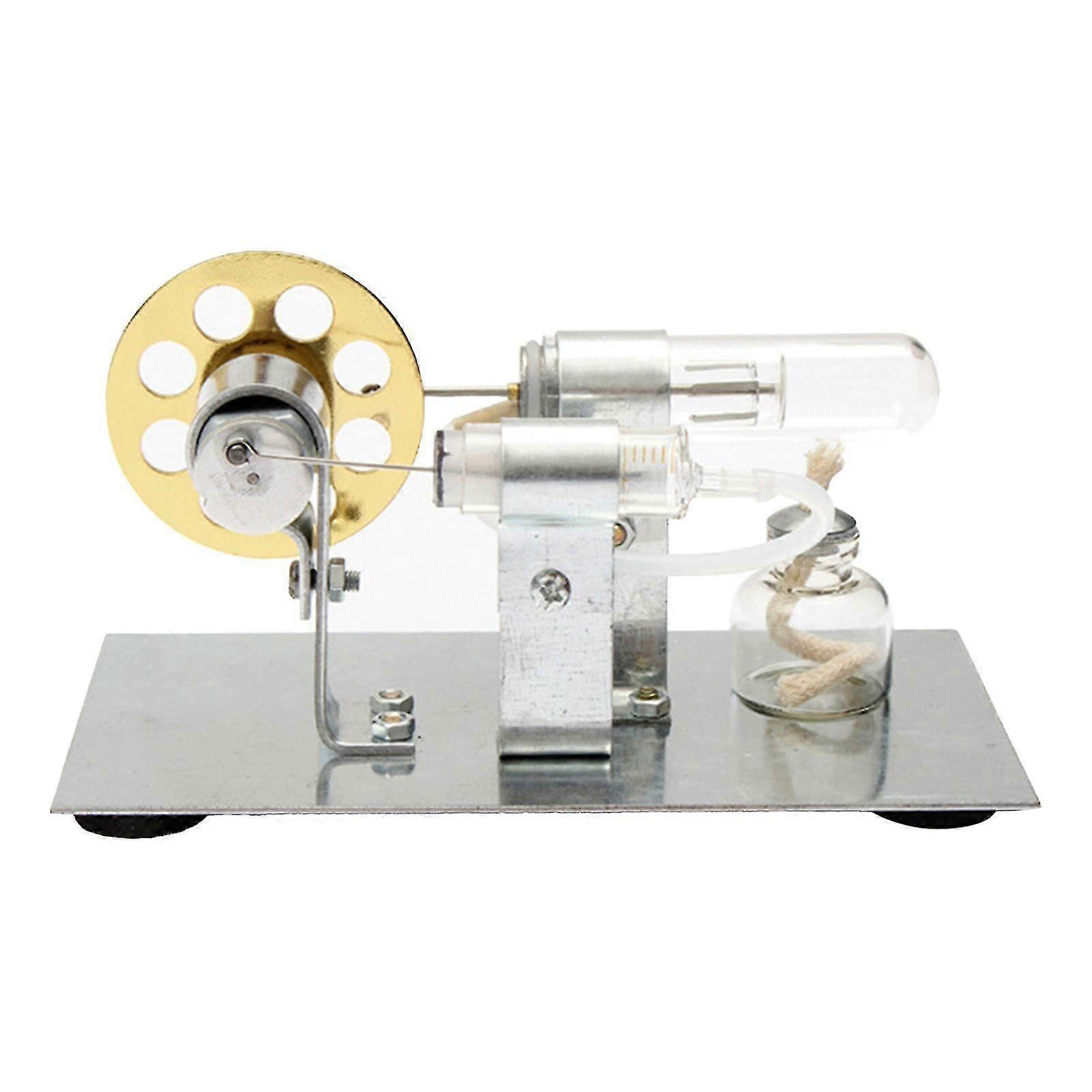 Hot Air Stirling Engine Motor Model Educational Toy Electricity Generator Learning Science Experiment Toys For Kids Students