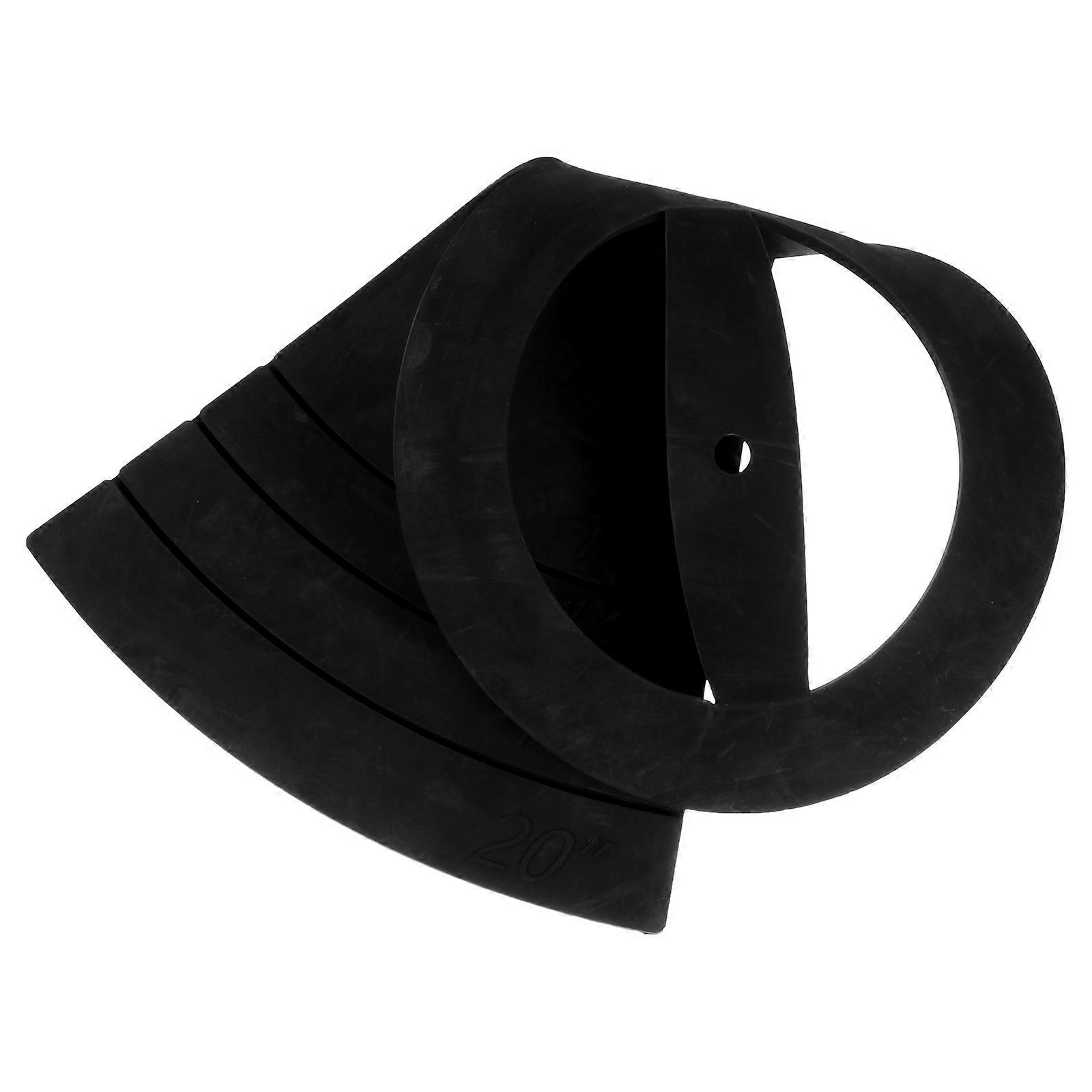 High Flexibility Drum Mute Pad Sound Dampening Cushion for Cymbals & Tone Control, Impact Resistant Drum Silencer Accessory