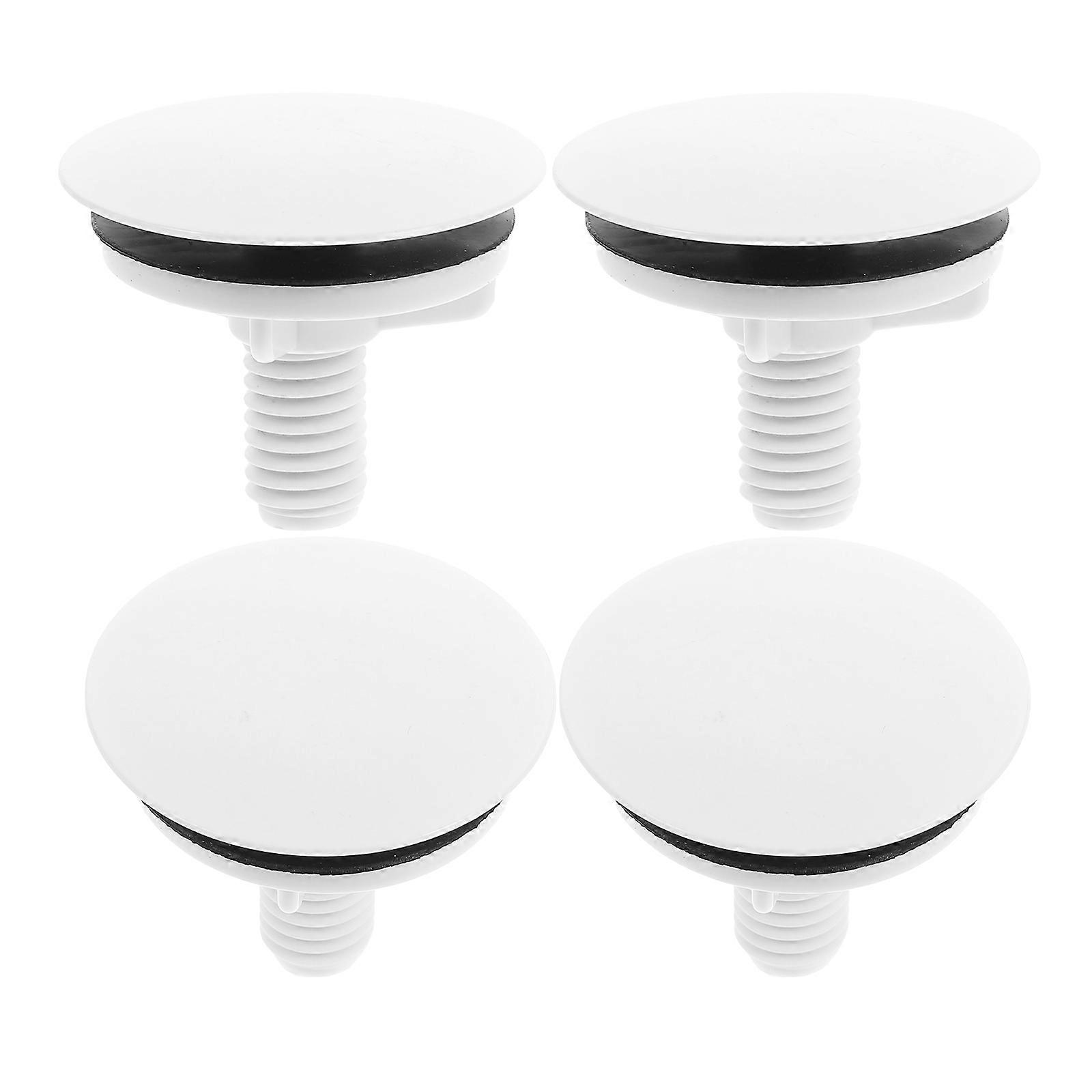 Sink Tap Hole Cover Bathroom Use Homeowners 4pcs 4.90X4.90X4.00CM Prevent Water Leakage