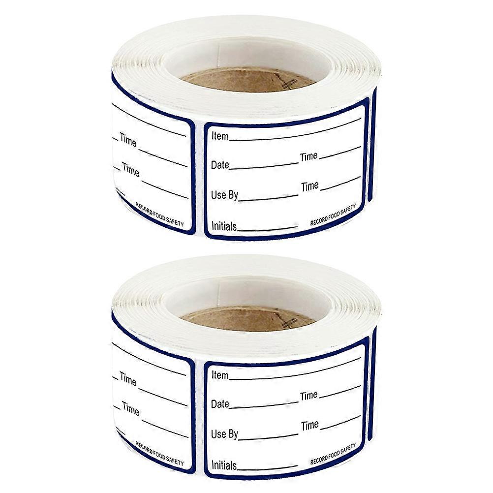 Storage Labels for Organizing Paper Easy to Stick and Peel Off Home Use 6x3cm 2 Rolls