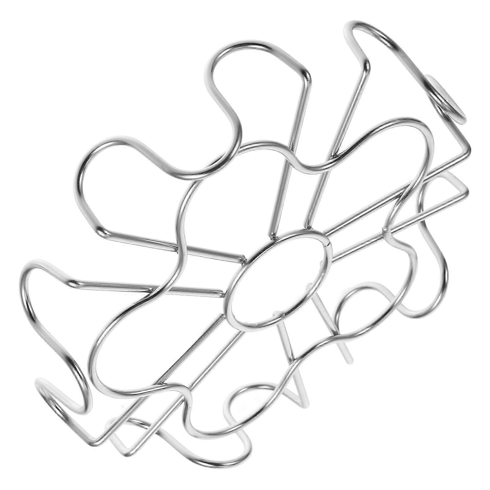 Metal Steaming Rack Stainless Steel Multi Function Egg Rack For Cooks 16.00X3.80X3.80CM 1Pack