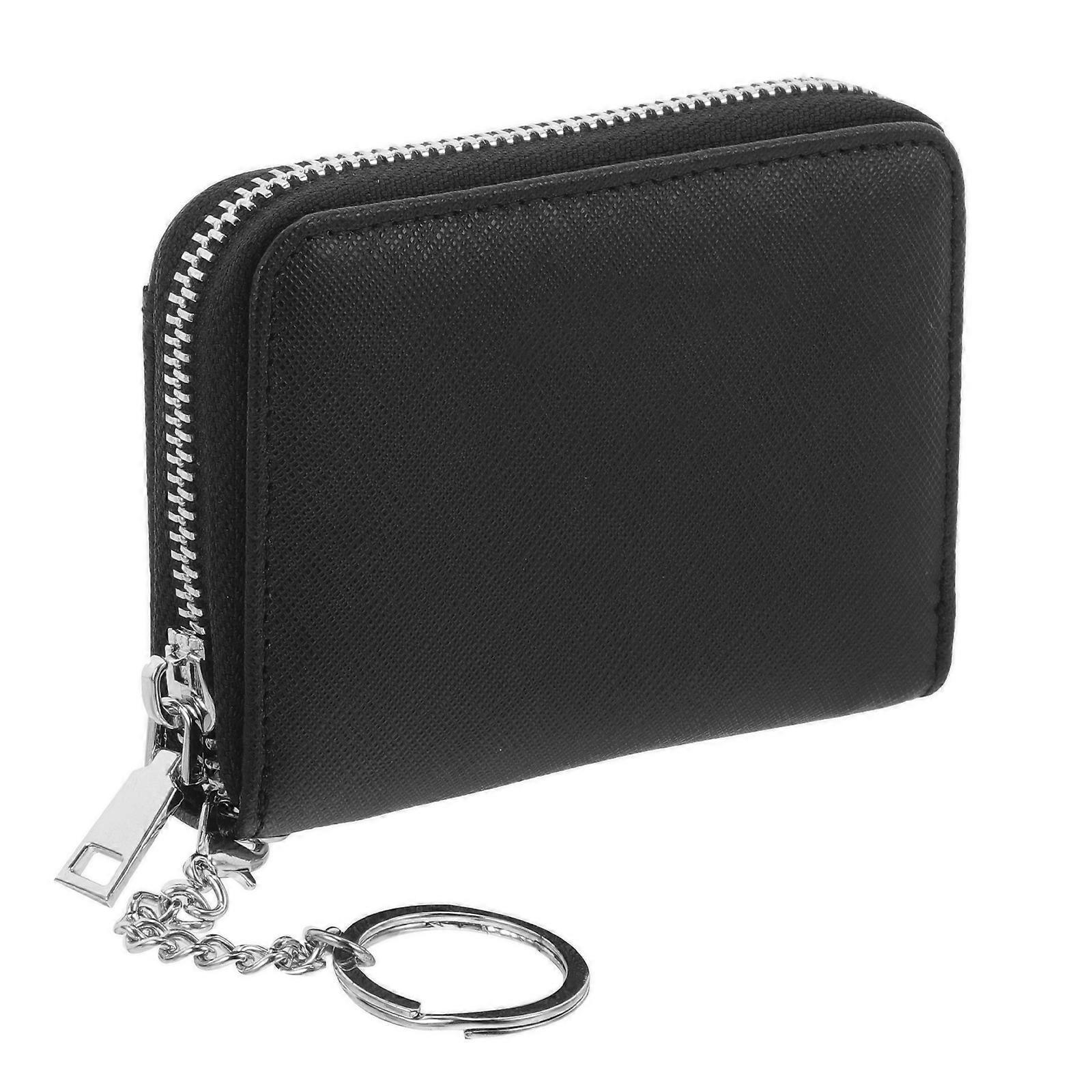 Women's Business Card Cases Leather Organizer Case with Accordion-Style Design 1Set
